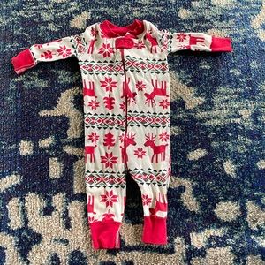 Hanna Andersson Red and White Kids Pajamas